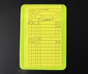 Naklejki na kartki sędziowskie, 50 sztuk