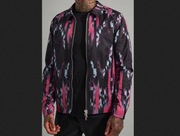 NEON printed L/XL streetwear koszulowa kurtka boxy koszula hip hop vintage