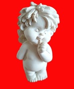 Figurka świąteczna ANIOŁEK ceramiczna 