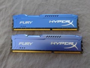 Pamięć RAM DDR3 Kingston HyperX Fury Blue 16GB (2x8GB) 1600MHz CL10