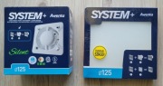 Awenta z czujnikiem wilgotności - KWS 125H + panel Trax Szkło PTG GW-4lata