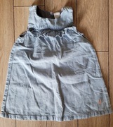 Sliczna jeansowa sukienka 86