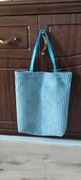 Torba shopper sztruks welur