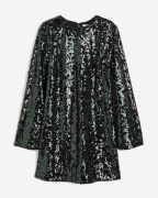 Cekinowa sukienka H&M