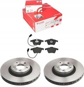 BREMBO tarcze 321mm + klocki | Audi A6 C6 / A8 | przód