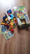Lego Duplo 10816 pierwsze Pojazdy: samochód, straż pożarna, dźwig, wywrotka
