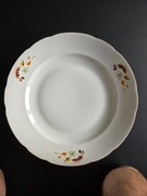 Talerz duży 32 cmporcelana Ćmielów liście