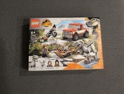LEGO 76946 Jurassic World - Schwytanie welociraptorów Blue i Bety klocki