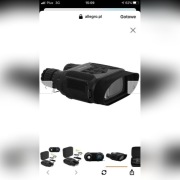 Niktowizor lornetka noktowizyjna zoom 7x LCD 400m