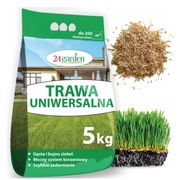 TRAWA NASIONA Samozagęszczająca WIELOLETNIA uniwersalna PIĘKNY TRAWNIK 5kg