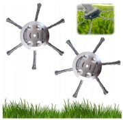 2-częściowa podkaszarka do chwastów, głowica do trawy ze stalowego drutu