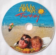 Dysk CD - miasto Alanya w Turcji,info turystyczne,nowy