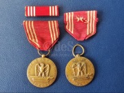 US Army Good Conduct Medal - WW2 - zestaw