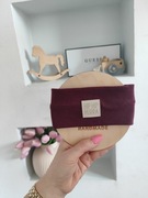 Opaska z prążka burgund 