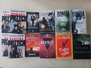Mróz, Bonda, Rowling i inni - zestaw 12 książek kryminalnych i sensacyjnych