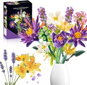 Bukiet kwiatów zestaw klocków 890 elementów