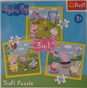 Peppa Pig Puzzle 3 w 1