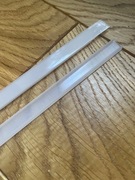 Maskownica do profili led, biała mleczne, płaska, 1 szt. dł. 2,75m