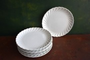 Talerze deserowe Form Marienbad Ingres Weiss