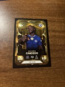 Moises Caicedo special edition trading card Topps