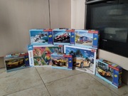 Mega zestaw puzzle 8 zestawów 2x 120 1x 180 3x 260 1x 500 1x 1000