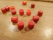 UNITRA radio Diora nasadka isostat przycisk guzik sieć 220