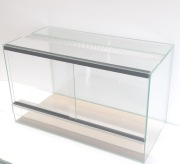 Promocja! Terrarium szklane przesuwane 100x40x50h Cubepoint