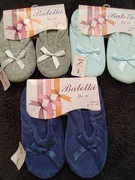 Risocks szare baleriny,baletki welurowe,r. 27/29