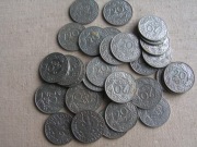 Moneta z miedzywojnia  20 gr 1923 rok, ładne