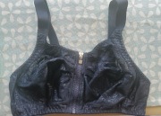 Biustonosz miękki "Zuza" od Viki, 85c, nocny błękit, produkt polski