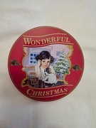 WONDERFUL CHRISTMAS , cd metal box 