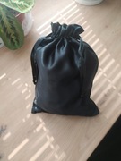 Woreczki satynowe czarne