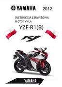 KSIAZKA NAPRAW YAMAHA YZF R1 RN22 1000 2012r SERWISOWKA KODY j.POLSKI