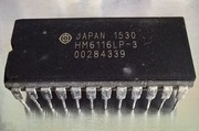 Pamięć statyczna RAM HM6116, 2k x 8, obudowa DIP, używana