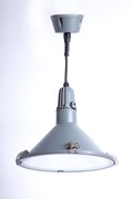 Lampa wisząca szara - design przemysłowy LOFT