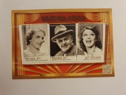 Fi 4591-4593 bl.270 KUDZIE KINA I TEATRU- 2014