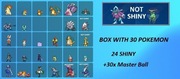 Pokemon Scarlet/Violet- Box - 30x Pokemon + 30 MB