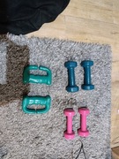 Hantle do ćwiczeń fitness