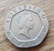 20 Pensów/Twenty Pence moneta W.Brytania 1989r.