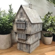 Warhammer Bretonnia Empire Dom 4 budynek makieta druk 3D