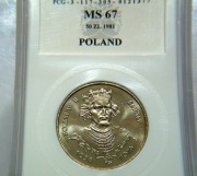 50 zl Śmiały  MS67