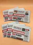 Zestaw 19 numerów Warszawskiej Gazety z lat 2021–2023