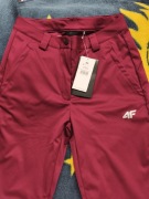Spodnie trekkingowe Softshell 4 F nowe z metką XS