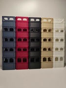 Zestaw 5 organizerów / skrzyneczek na baterie – AA, AAA, 9V, 18650, R44 