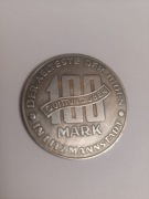 Duża Moneta 100 Mark Getto 1943