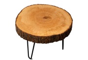 Stolik kawowy z plasta olchy 52x7,5 O2