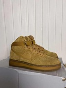 Buty Nike Air Force 1 Mid brązowe org zamszowe 38