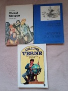 Pakiet 3 książek przygodowych Juliusza Verne