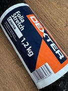 Folia stretch Dexter 1,2 kg czarna mocna paczki