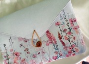 Teczka na  dokumenty - Aktówka - Lesny ogród